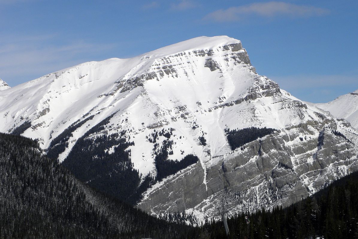 06A Mount Bourgeau From Banff Ski Sunshine